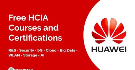深圳华为hcia认证培训哪里好