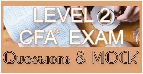 财会CFA二级百题巅峰预测班