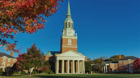 维克森林大学条件如何