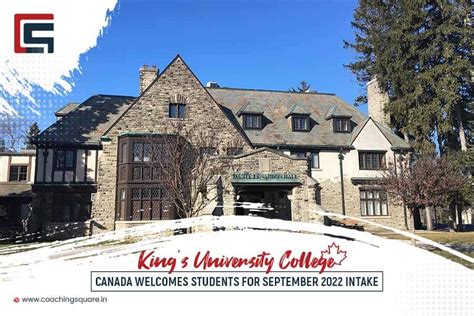 加拿大留学 国王大学学院的专业设置及学制