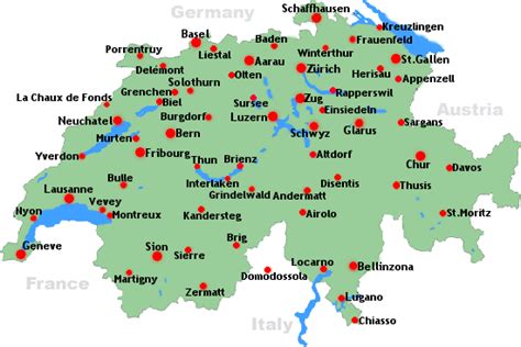 瑞士留学城市一览表 哪座城市更适合留学生