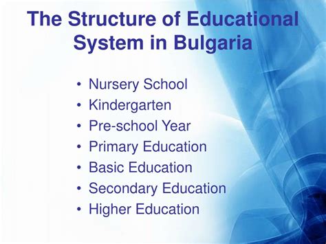 保加利亚的新教育体制
