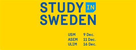 申请瑞典留学的详细流程介绍