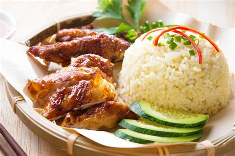 海南雞油飯