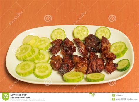 黄瓜肉片