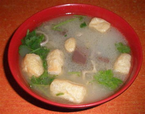 老鸭血粉丝汤