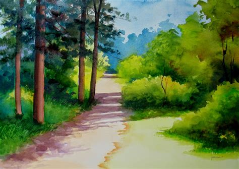 水彩画