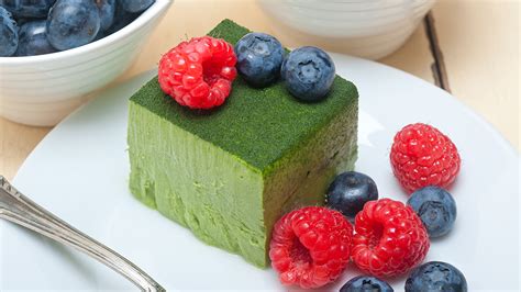 抹茶雙享慕斯蛋糕