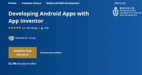 App Inventor手机开发课程