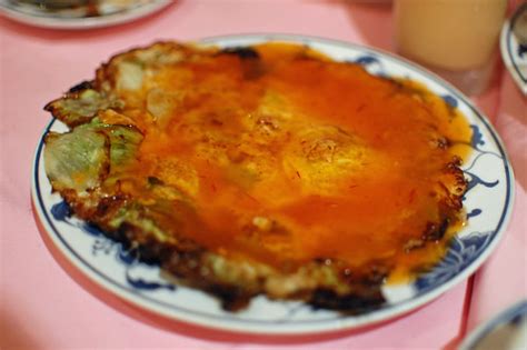 台湾美食蚵仔煎