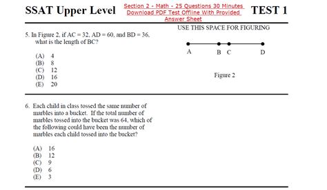 SSAT Upper Level 飞跃课程