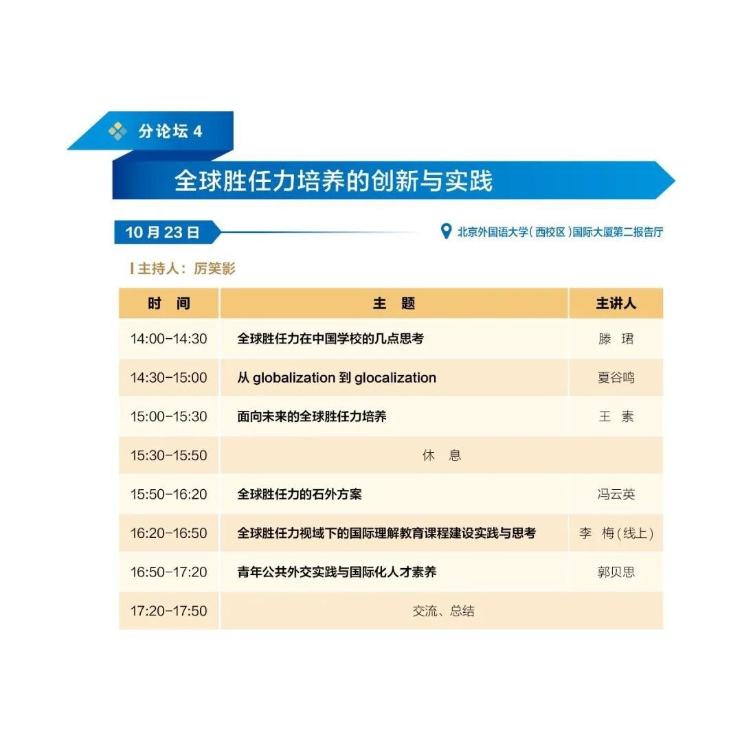 国际教育论坛会