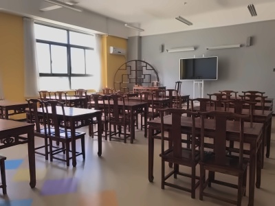 西安沣东中加学校教学环境