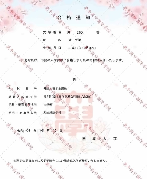 张家港梁丰高级中学国际学院录取喜报