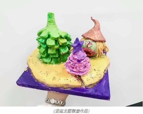 光华美高（杨浦）学生圣诞主题雕塑作品.jpg