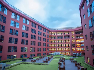 天元公学国际部校园环境