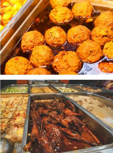 上海建桥国际高中食堂饭菜