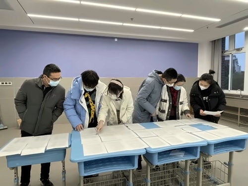评选现场