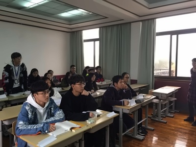 上海朝阳义塾日语特色学校新生堂课的勇敢者