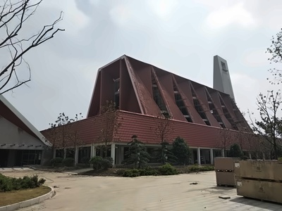 北外龙游湖外国语学校图书馆外景