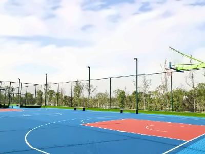 华爱HPA融合部室外篮球场