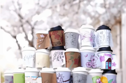 樱花杯套