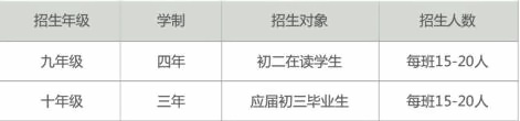 美国诺科学校上海分校招生计划