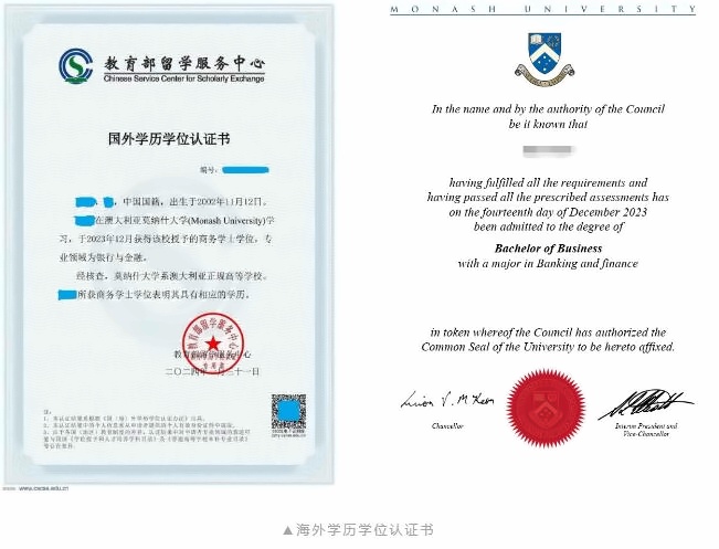 BANZ蒙纳士学院学历学位认证书.jpg