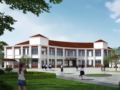 上海宏润博源学校学校效果图