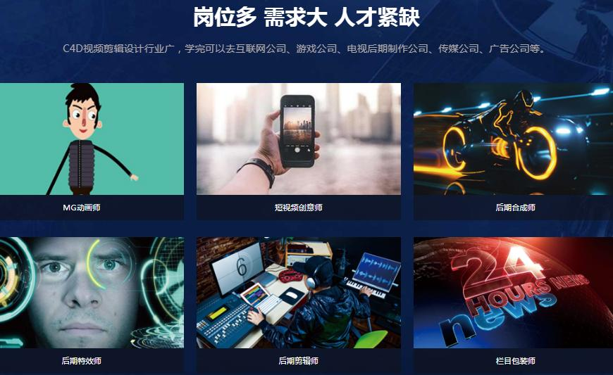 C4D包装剪辑培训