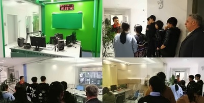 湖州帕丁顿国际高中参观湖州电视台