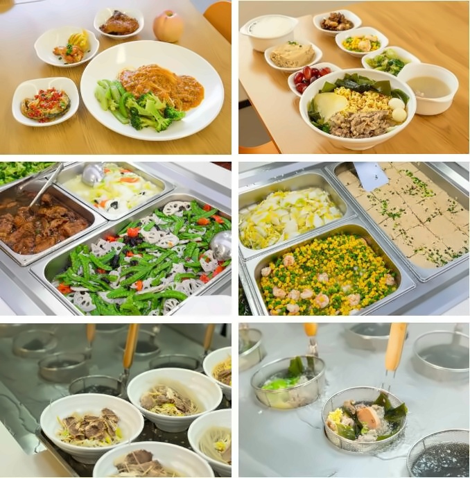 上海籽奥高中食堂美食