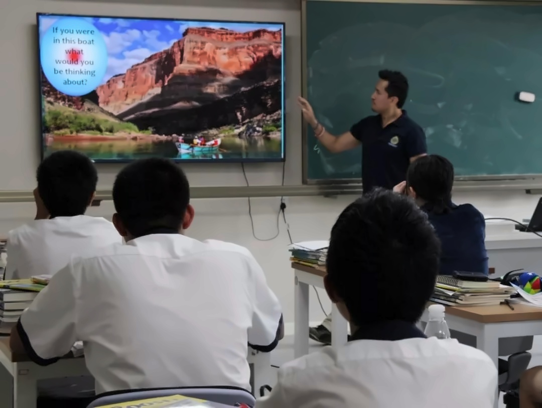 北京明誠外國語學校家長開放日活動