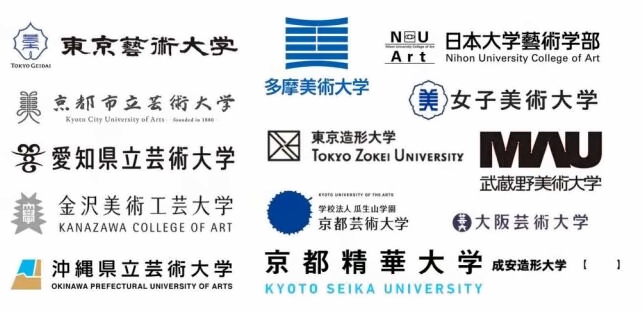 日本主要芸術大学