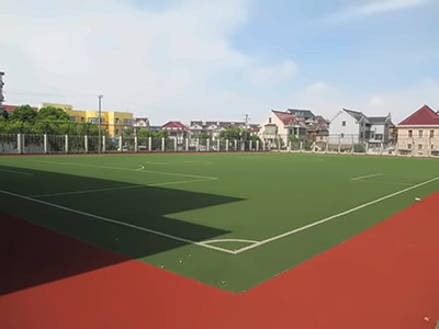 上海美高双语学校操场