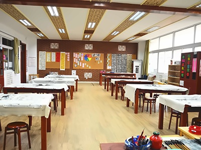 句容碧桂园学校书法室