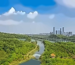 华东交通大学孔目湖湿地公园