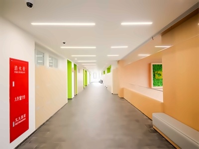 上海市闵行区万科双语学校 (万科双语高中)走廊