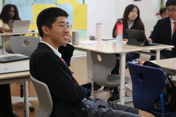 北京德闳学校中学课堂2