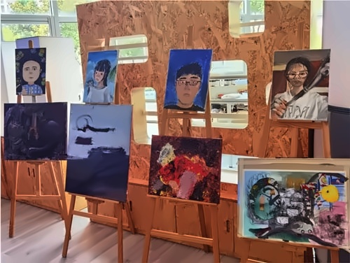 苏州工业园区外国语学校艺术作品