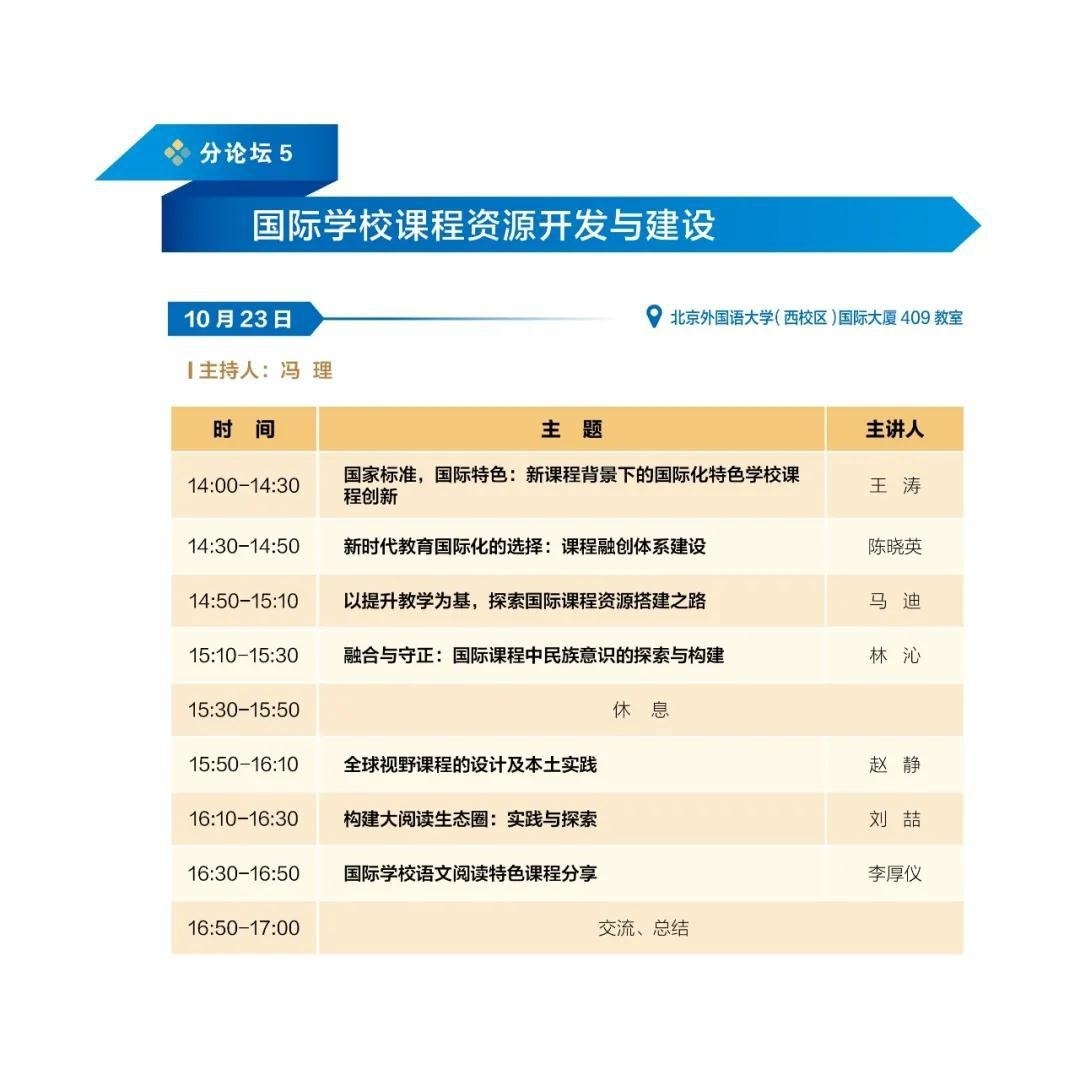 国际教育论坛会