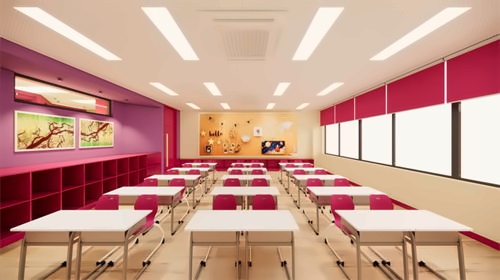 苏州美高学校教室