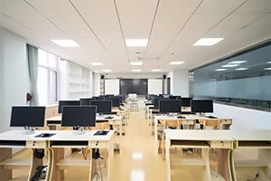 美国(青岛)伍斯特学校多媒体教室