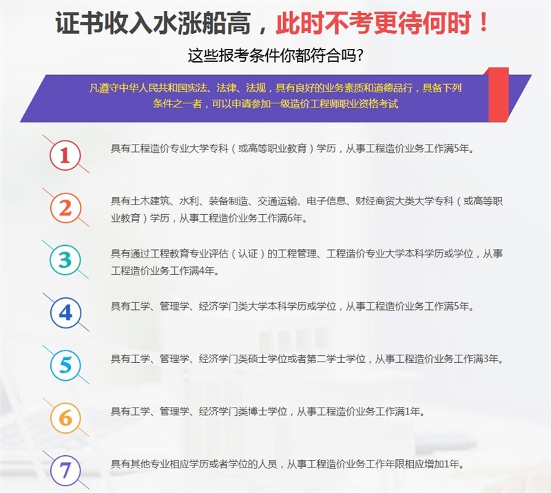 南京二级造价工程师培训：备考的负面心态