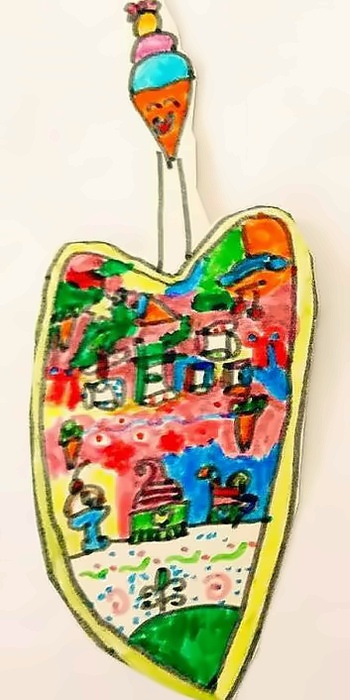 走进湖州帕丁顿双语学校的"童画镇"：甜品