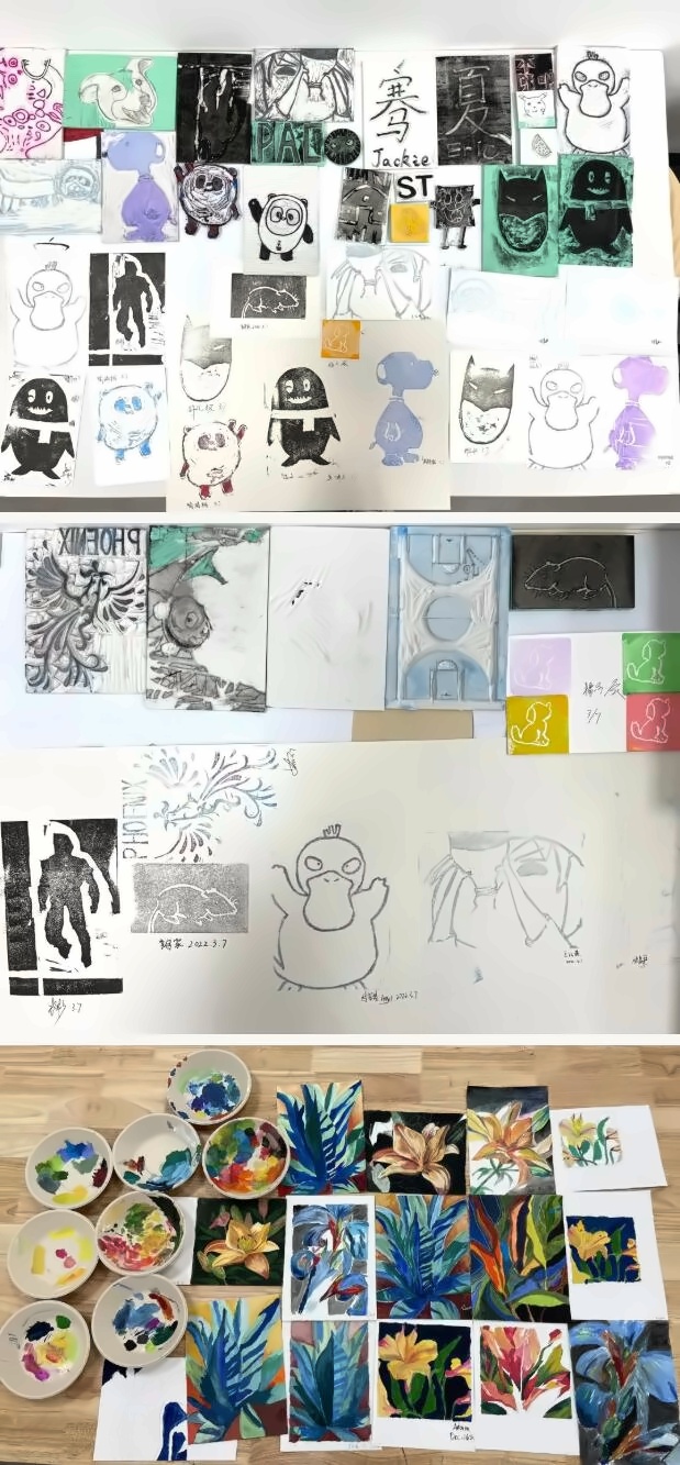 建桥国际高中学生艺术作品集锦.jpg