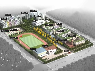 济南天山实验学校平面图