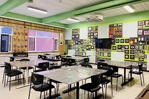 北京新学道临川学校国际部美术教室