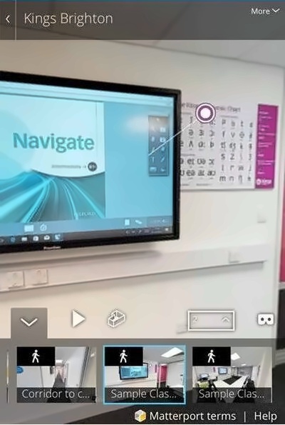 3D场景探秘Kings英国国王国际高中Brighton校区：Classroom