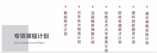 上海天华英澳美学校专项课程计划
